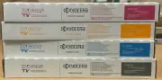 OEM Kyocera TASKalfa 3552ci, 3553ci, 4052ci CMYK Toner Full Set TK-8527