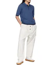 Bottega Veneta Light Twill Trousers L,M matte color