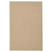 FINTSEN bath mat, beige, 40x60 cm