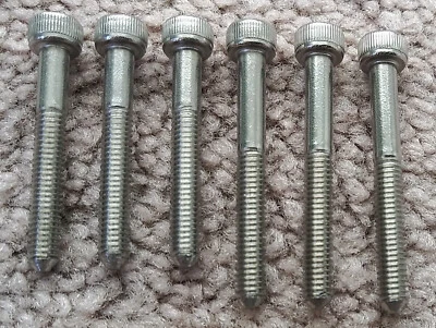 6 SHORT String Lock SCREWS Floyd Rose Original & Lic Tremolo STAINLESS Guitar **