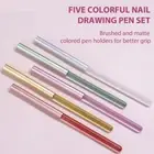 Nail Art Painting Pen Manicures Thin Line Drawing Tool Nail Art Liner Brush