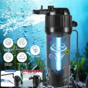 5-in-1 Internal Aquarium Fish Tank Filter UV Sterilizer Waterfall Oxygen Pump