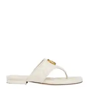 Gucci Double G Thong Sandals 36,37.5,37,38.5,38,40,36.5 White