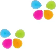 FOMIYES Sets Handheld Facial Cleansing Brush Silicone Face Massager Brush Suction Cup Soft Cleaning Pad for Skin Pcs