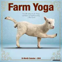 在飛比找博客來優惠-Farm Yoga 2024 12 X 12 Wall Ca