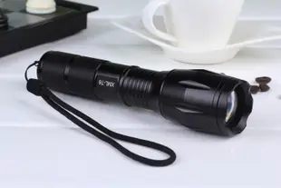 【CREE T6】軍警規5段強光LED(900流明)高階伸縮變焦款 (3.6折)