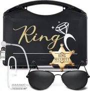 Ring Box Security Set - Bearer Badge and Earpiece for Proposal