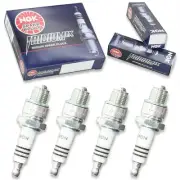 4pcs 74-75 Kawasaki MC1M NGK Iridium IX Spark Plugs 90cc 5ci Kit Set Engine fy