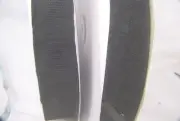 BUTW hook and loop tape sew on black 1.5" x 25 yards 4530P