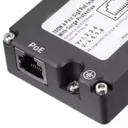 150W DC 48-57V GigE PoE Injector With ABS ESD Safety DC Boost
