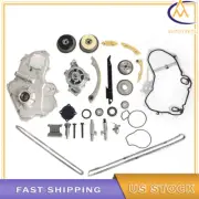 For Chevrolet GMC Timing Chain Kit VCT Selenoid Actuator Gear Oil & Water Pump