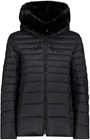 [CMP] Women's Jacket with Fixed Hood Coat, black, 32