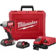 Milwaukee 2750-22CT M18 1/4 in. Hex Brushless Impact Driver Kit, New