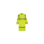 Viz 9100SC Air TexANSI Class 3 Coat , Snap-On Hood, 48", X-L, Lime