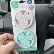 Disney Baby Minnie Winnie 2-Pack Silicone Teether Toy Set