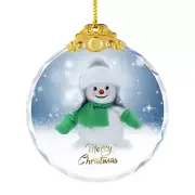 Christmas Crystal Decoration Hanging Ornament Shiny Decor Ornament Decoration...