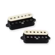 Seymour Duncan Duality Electric Guitar Pickup Set - Zebra Neck and Bridge Set