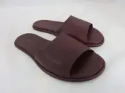The Row Canal Slipper Leather Slides Garnet NWB & Dustbag SZ EU 37.5 NWB $790