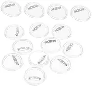 KOCKSHION 20pcs DIY Acrylic Pin Buttons Craftmaking Supplies for Photo Badges School Projects