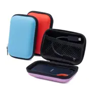 Creative Protable Hard Disk Mini Storage Bag Travel Zipper Hard Case Storage Bag