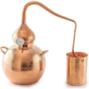 2L Alembic Pure Copper Still Moonshine Distillery Kit Alcohol Whiskey Brew