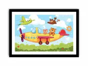 Kids Plane Nursery Wall art