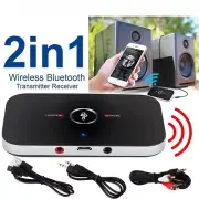 Wireless Bluetooth 5.0 Transmitter Receiver for Car Music Audio Aux Adapter