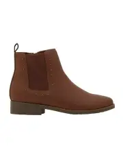 [Clarks] Tova Boots in Dark Brown