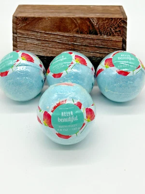 Bath & Body Works Bath Fizzy Bomb HELLO BEAUTIFUL - Set of 4
