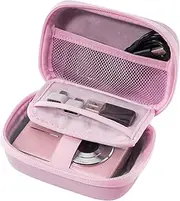 ProCase Carrying Case for Kodak PIXPRO FZ55/FZ53/FZ45/FZ43, Hard Shell CCD Camera Case, Video Vlogging Camera Bag, Cute Digital Camera Compact Travel Protective Storage Case -Pink