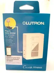 Lutron Caseta Smart Lighting Lamp Dimmer PD-3PCL-WH