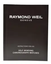 Raymond Weil Self-Winding Chronograph Watches Instructions for Use Booklet