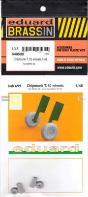 EDU648699 1:48 Eduard Brassin Chipmunk T.10 Wheels (AFX kit)
