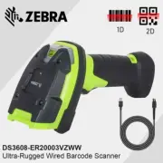 Zebra DS3608-ER20003VZWW Wireless Barcode Scanner Handheld 1D 2D Barcode Scanner