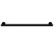 Milli Marle SINGLE TOWEL RAIL Wall Mounted MATTE BLACK- 600mm Or 800mm