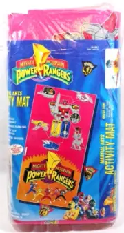 Megazord Martial Arts Activity Mat - Mighty Morphin Power Rangers Play Napmat
