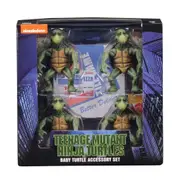 NECA Teenage Mutant Ninja Turtles (1990) Baby Turtles 1/4 Action Figure Set