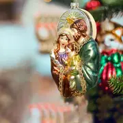 Christmas Decor Religious Ornaments for Tree Decorations Plushies