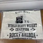 Loot Crate Rocky 3 Laundry Boxing Punching Bag 1982 World Heavy Weight Champion