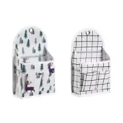 Multi-function Wall Storage Bag Cotton Linen for Underwear Socks Room
