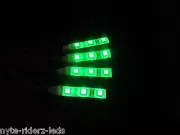 GREEN 5050 SMD LED 4 STRIPS 3 LED EACH WILL FIT ALL ACURA KIA