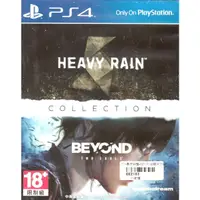 在飛比找蝦皮購物優惠-PS4亞版中古品~暴雨殺機 & 超能殺機 兩個靈魂 合輯(中