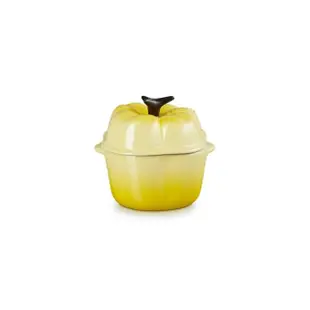 【Le Creuset】瓷器蔬果系列造型烤盅 大蒜/蕃茄/蘋果/黃椒(4款造型選1)