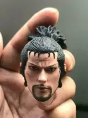 1/6 Male Head Sculpt Asian Japan Samurai Swordsman Miyamoto Musashi For 12inch