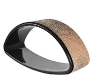 Yoga Wheel | Fitness Wheel Arch Shape Made of Natural Cork - Yoga Balance Accessories, Ideal for Home to Increase Flexibility and Improve Posture, Deep Stretch Spine and Back