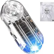 Car Alarm Anti Theft Light - Car Solar Power Simulated Alarm Security Light,Odor Removal Adhesive Air Freshener Decorative for Minivan, Truck, Sedan