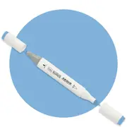 Doll Blue Twin Tip Alcohol Ink Marker (COAP298)