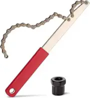 Bike Cassette Removal Tool Bicycle Cassette Tool with Chain Whip and Lockring