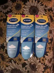 1 (one) Pair of Dr.Scholl’s Float On Air Foam Insoles for Men Fits 8-14 Shoe NEW