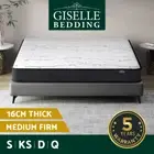 Giselle Mattress Queen Double King Single Bed Size Firm Foam Bonnell Spring 16cm